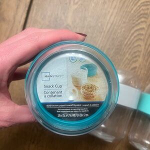 Mainstays Teal Snack Cup